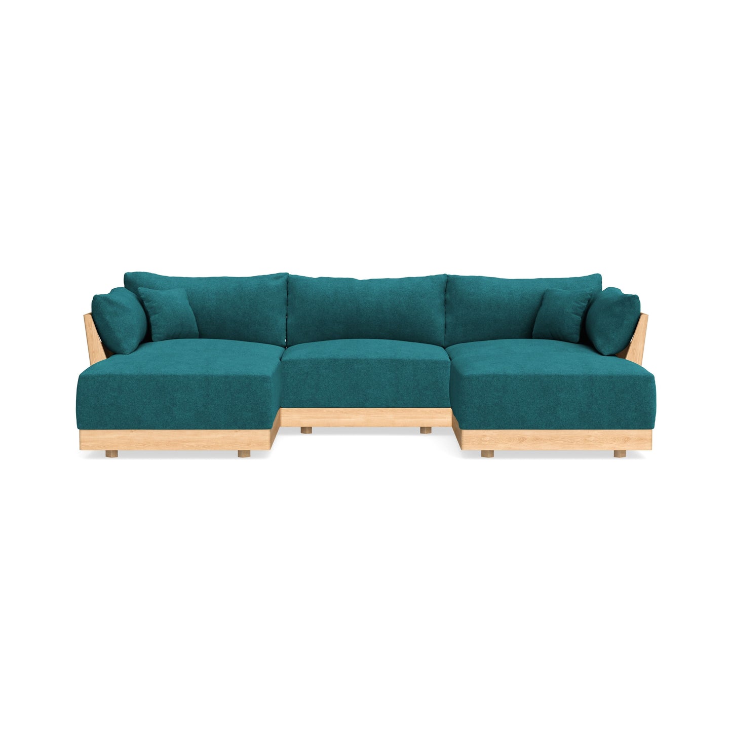 Slipcover Only - Modular Bondi 3-Seater U-Sectional in Ocean