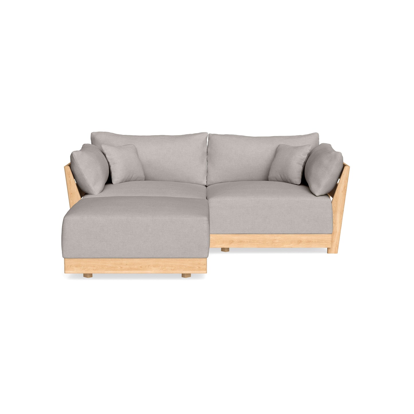 Slipcover Only - Modular Bondi 2-Seater Sectional in Cloud