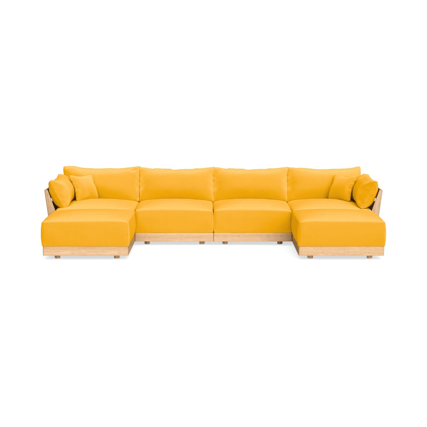Slipcover Only - Modular Bondi 4-Seater U-Sectional in Marigold