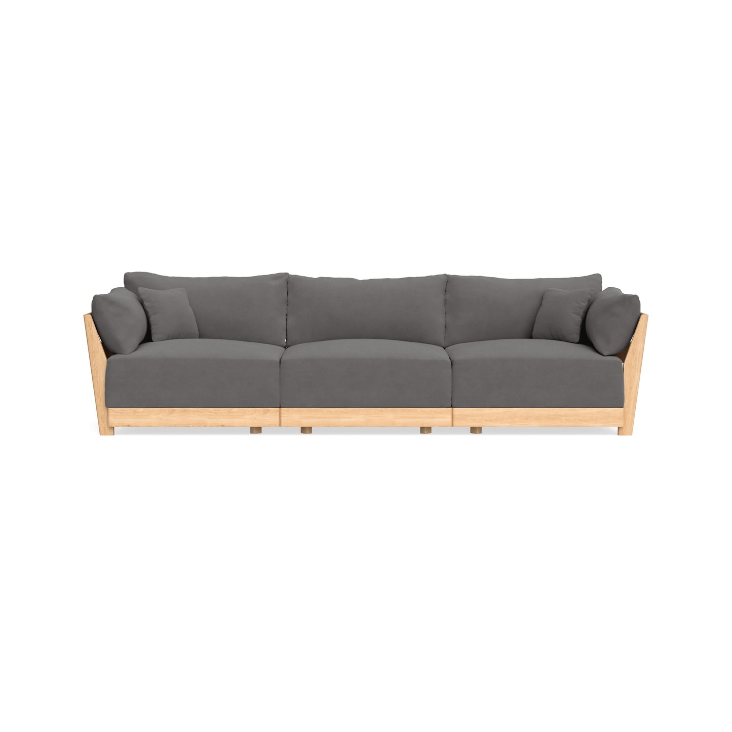 Slipcover Only - Modular Bondi 3-Seater Sofa in Burnt Ember