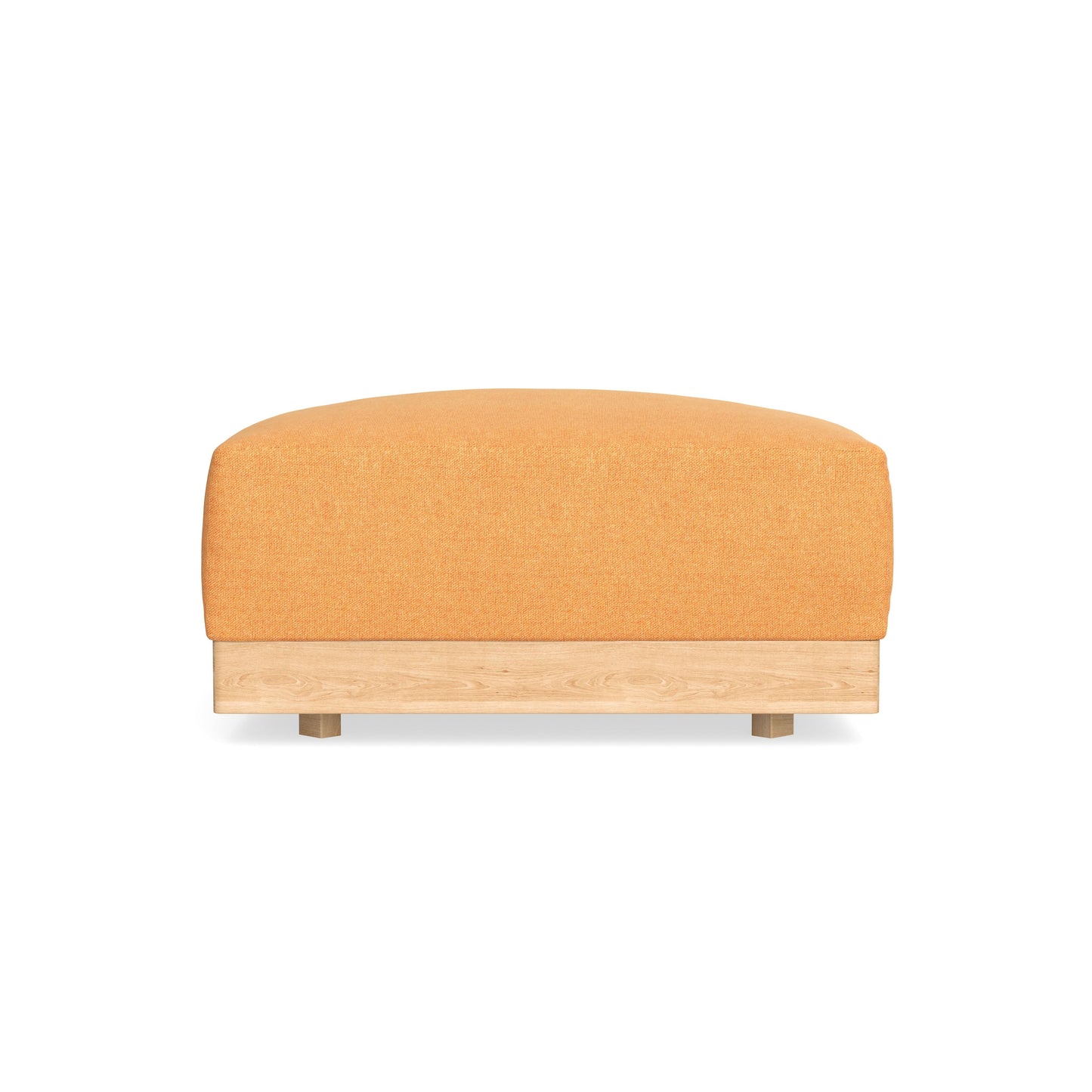 Slipcover Only - Modular Bondi Ottoman in Tangerine