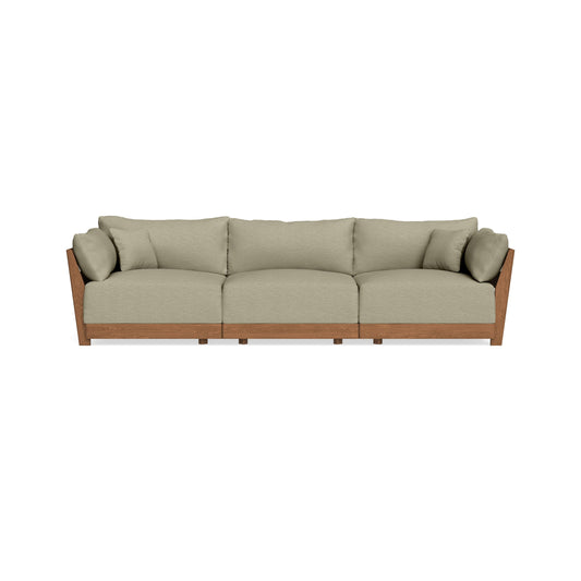 Modular Bondi Espresso 3-Seater Sofa in Cappuccino | Classic Blend