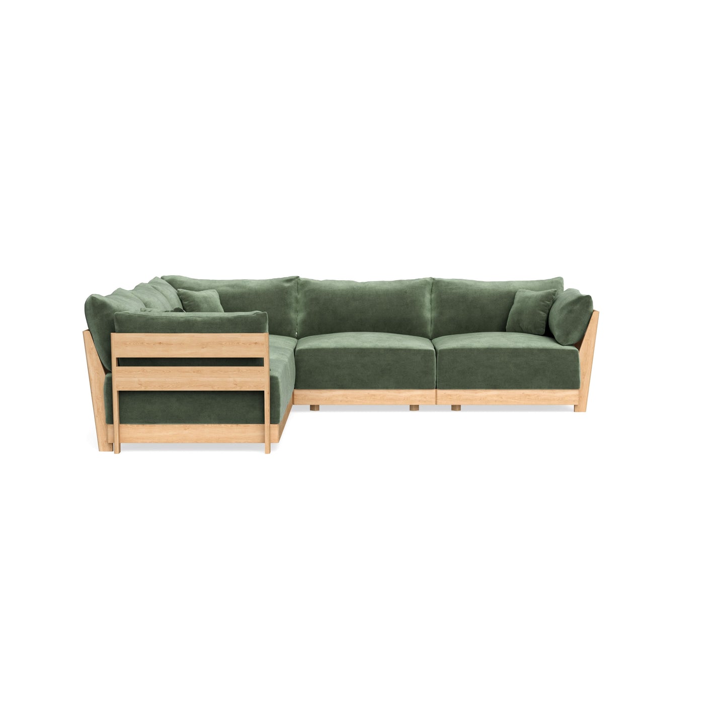 Slipcover Only - Modular Bondi 5-Seater Corner Sectional in Rosemary