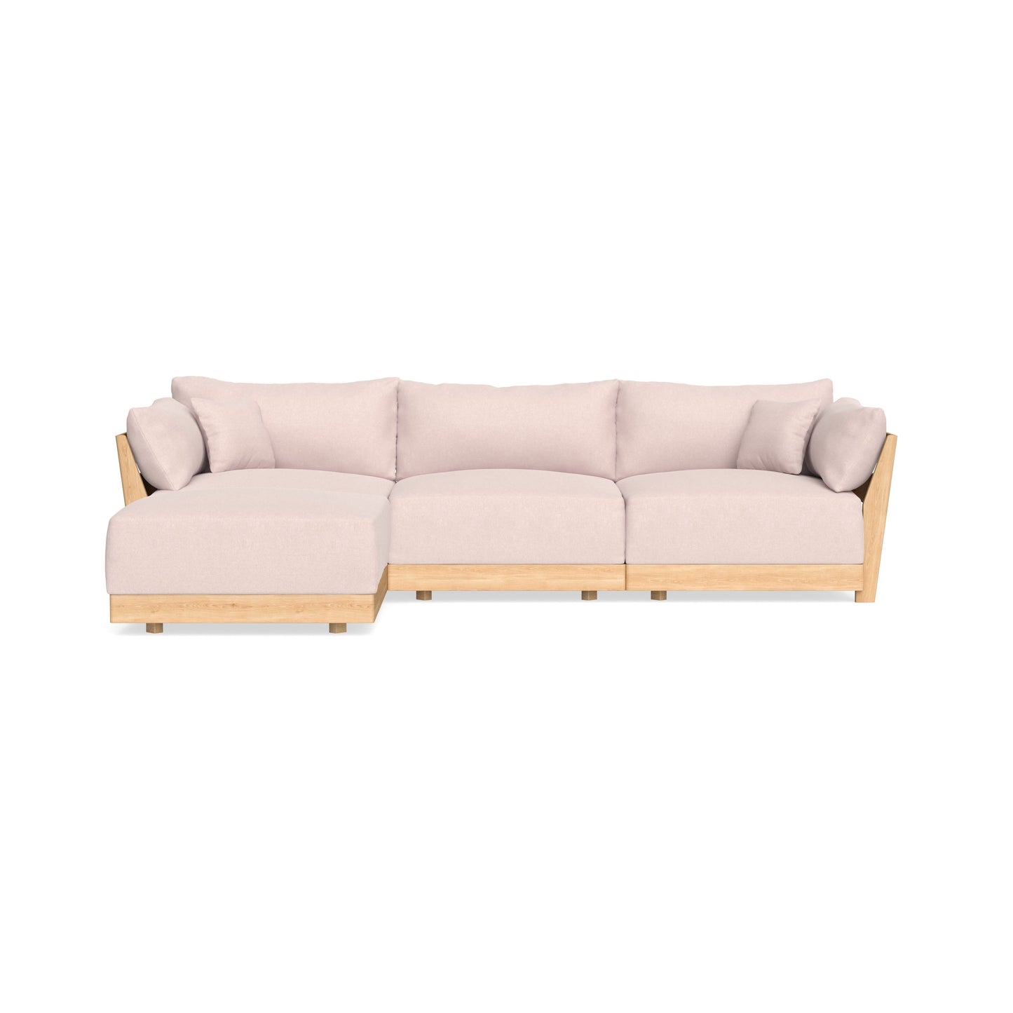 Slipcover Only - Modular Bondi 3-Seater Sectional in Peony