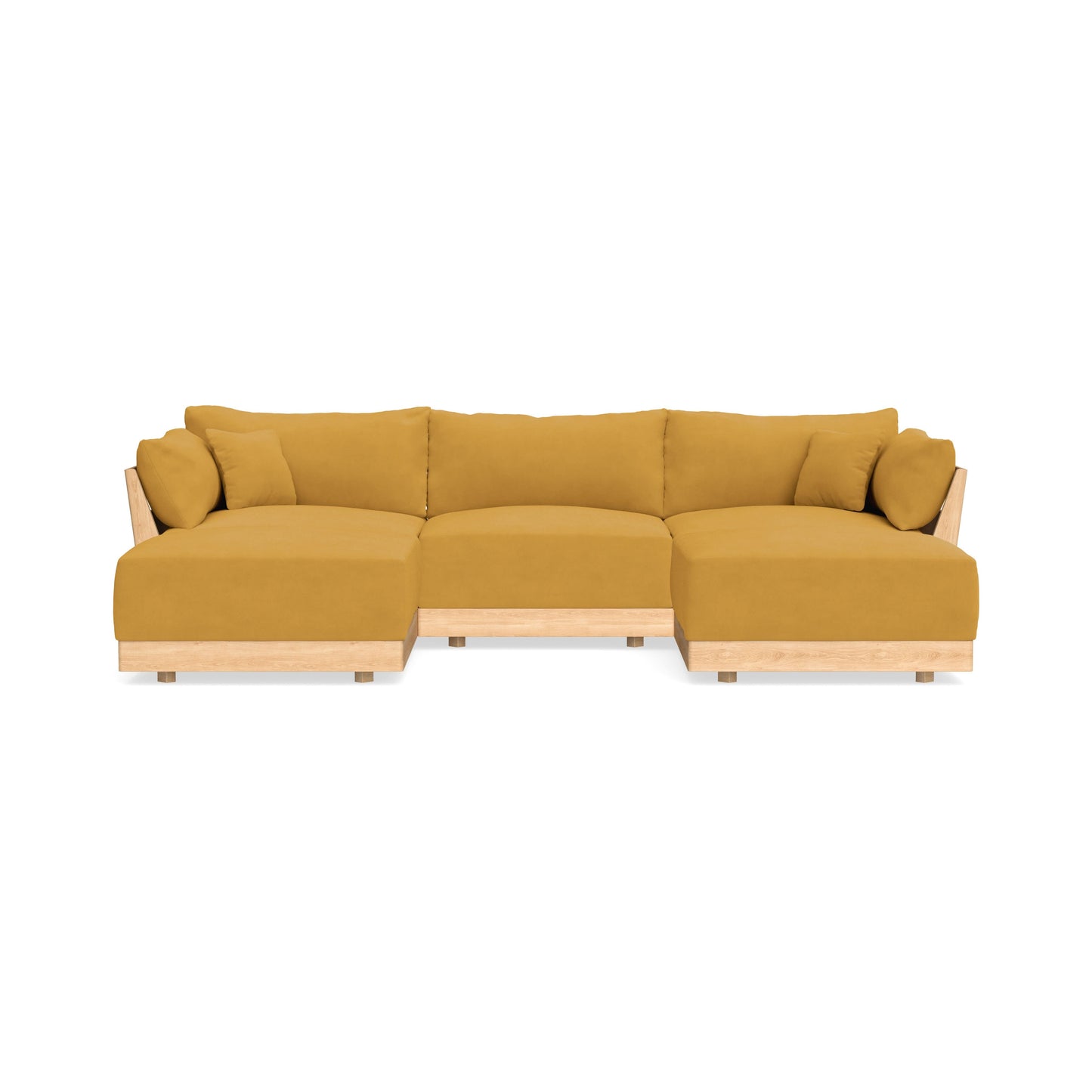 Slipcover Only - Modular Bondi 3-Seater U-Sectional in Honey