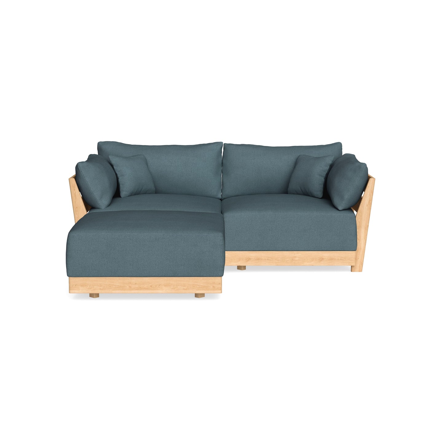 Slipcover Only - Modular Bondi 2-Seater Sectional in Slate Blue