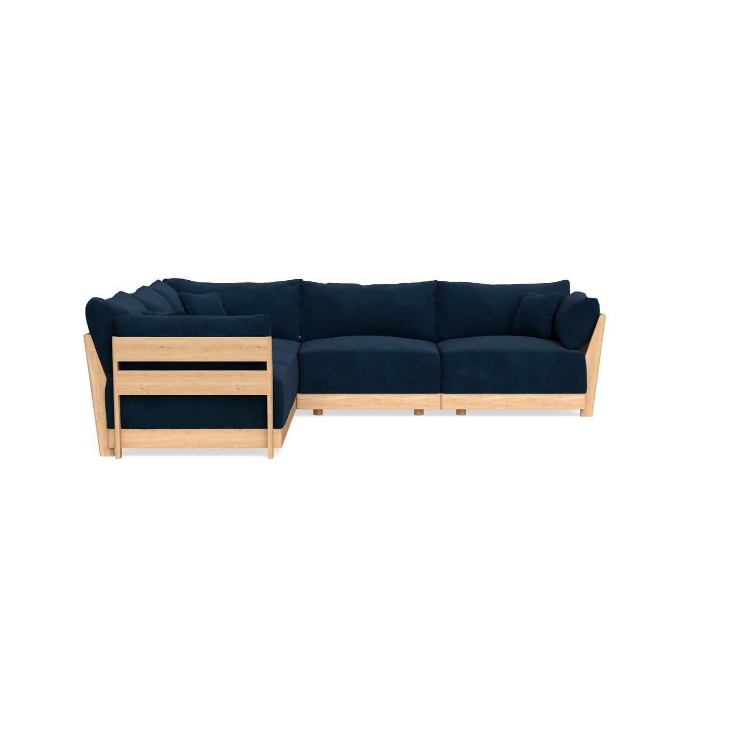Slipcover Only - Modular Bondi 5-Seater Corner Sectional in Royal Blue