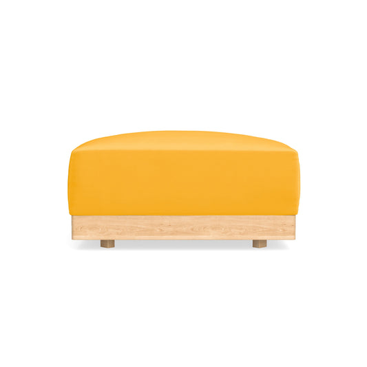 Modular Bondi Latte Ottoman in Marigold | Classic Blend