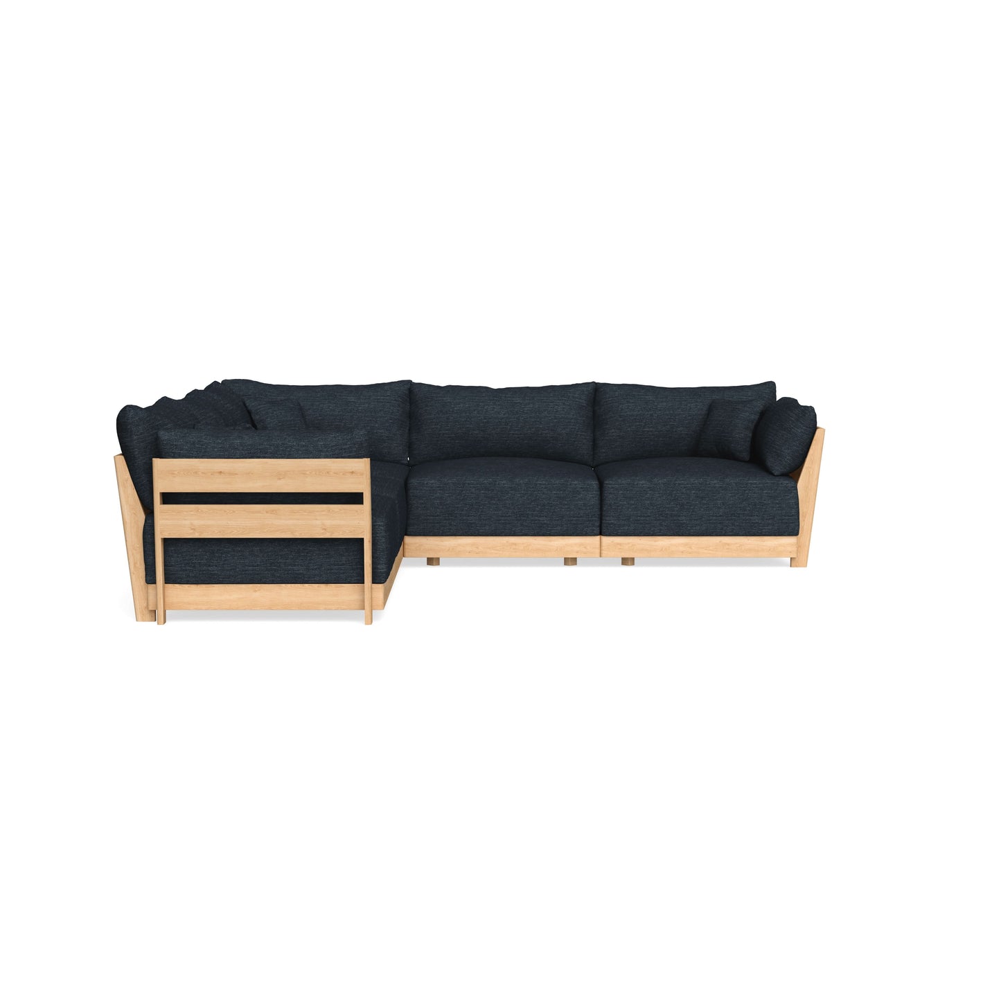 Slipcover Only - Modular Bondi 5-Seater Corner Sectional in Baltic Blue