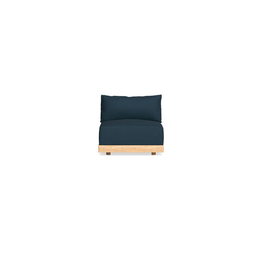 Slipcover Only - Modular Bondi Armless Chair in Navy Blue