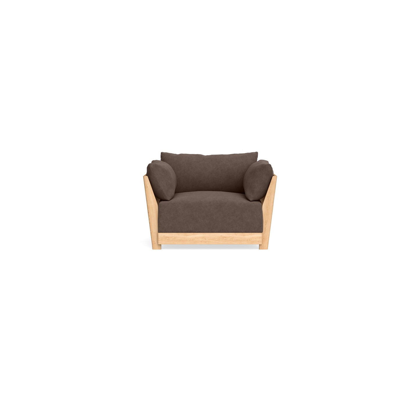 Slipcover Only - Modular Bondi Armchair in Chocolate