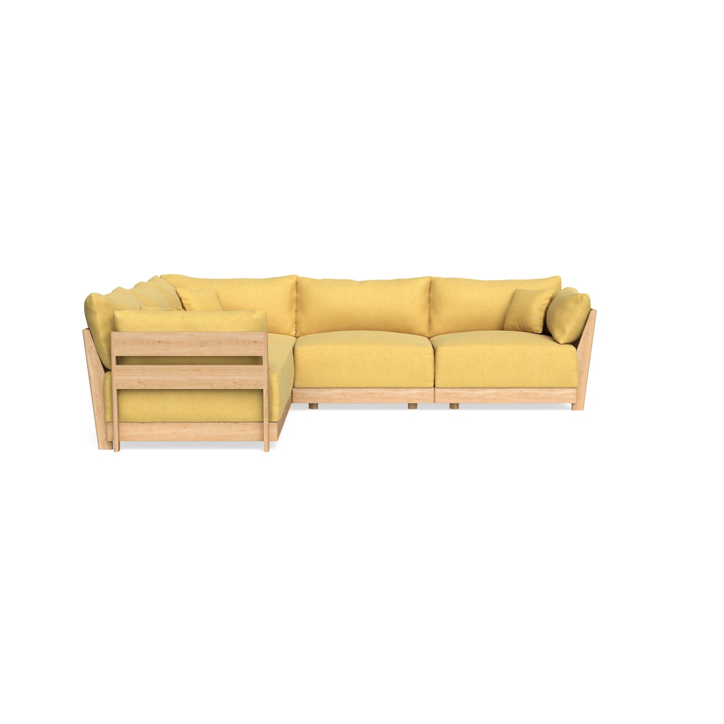 Slipcover Only - Modular Bondi 5-Seater Corner Sectional in Goldenrod