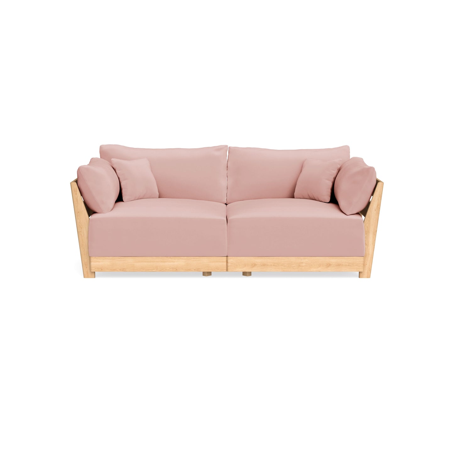 Slipcover Only - Modular Bondi 2-Seater Sofa in Powder Pink