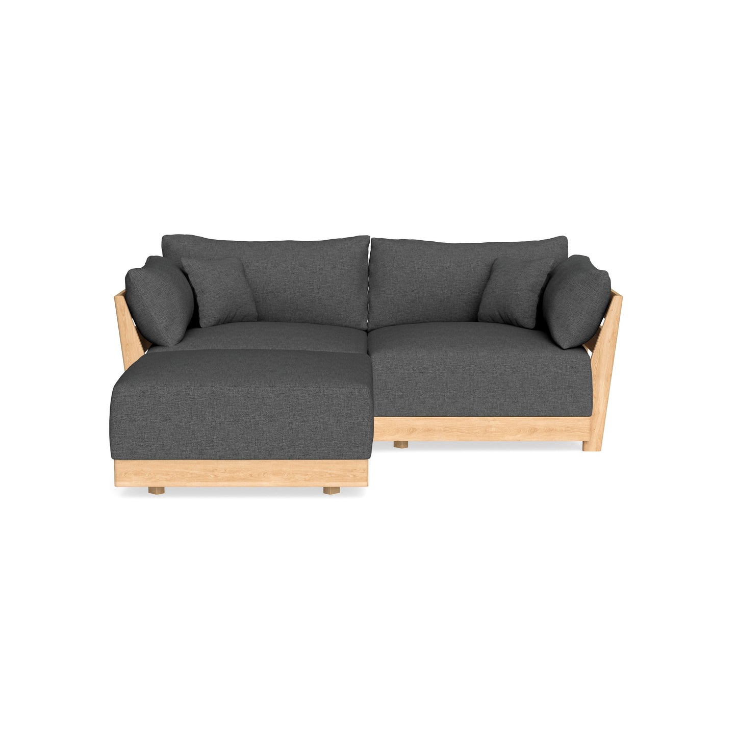 Slipcover Only - Modular Bondi 2-Seater Sectional in Pebble