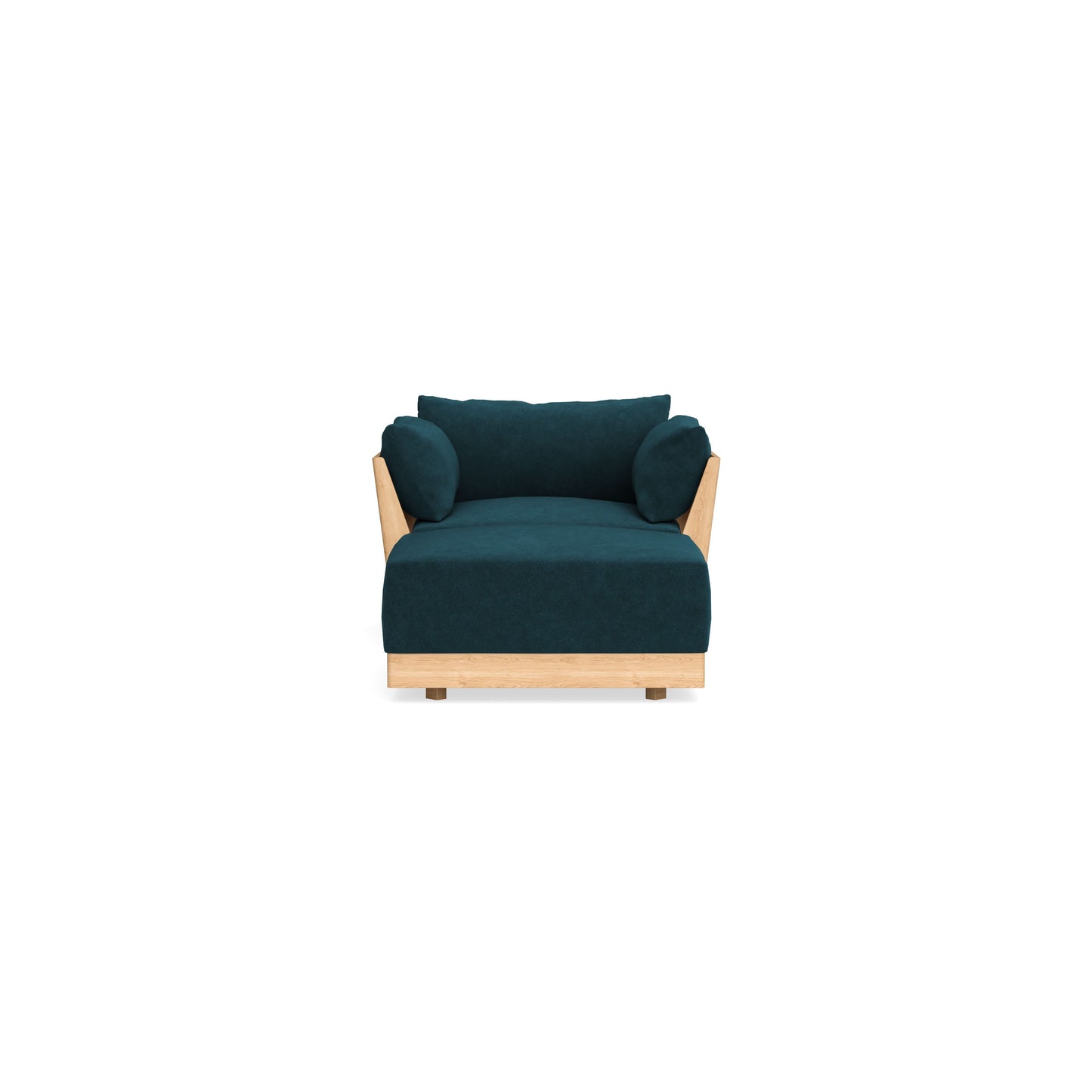 Slipcover Only - Modular Bondi Armchair + Ottoman in Indigo