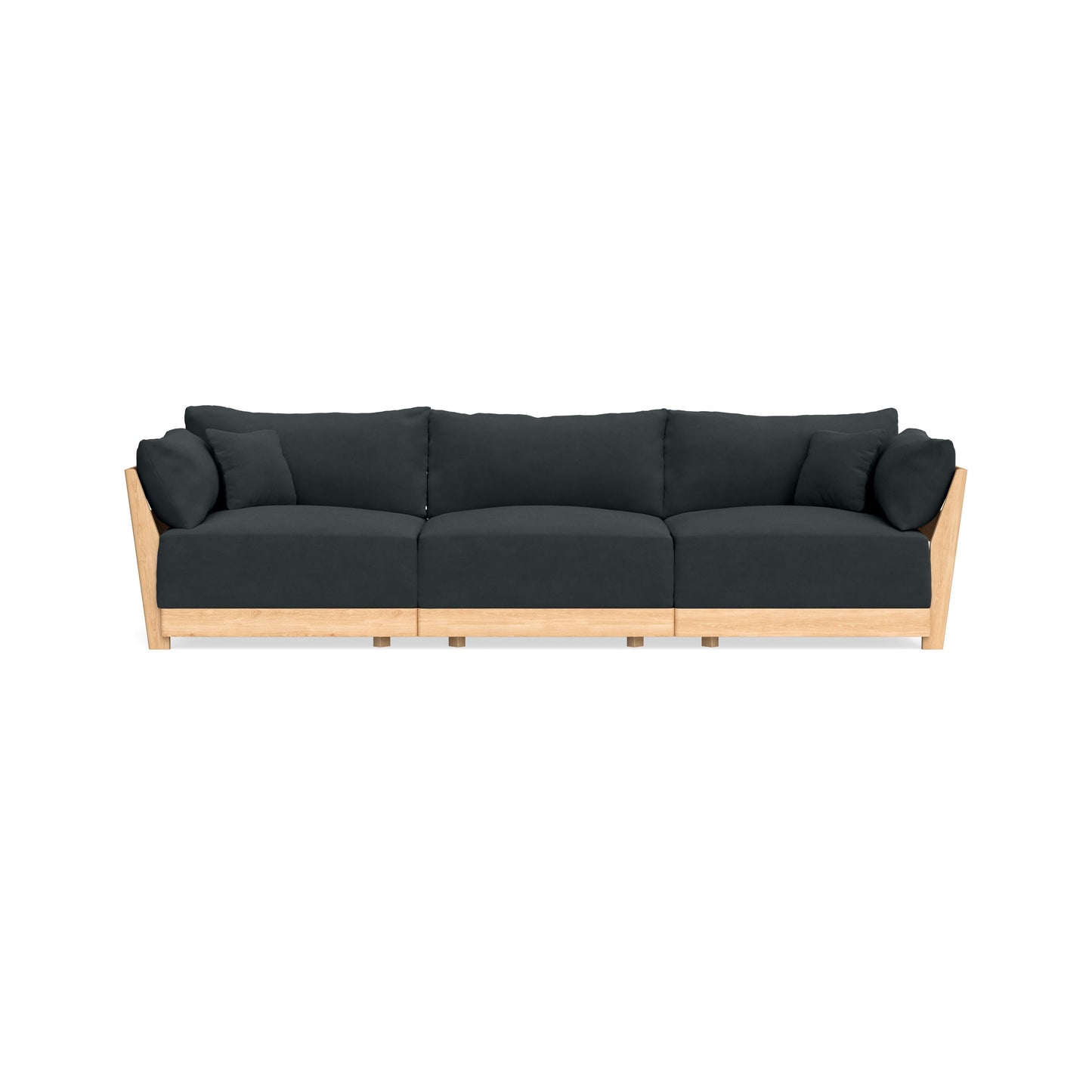 Slipcover Only - Modular Bondi 3-Seater Sofa in Obsidian