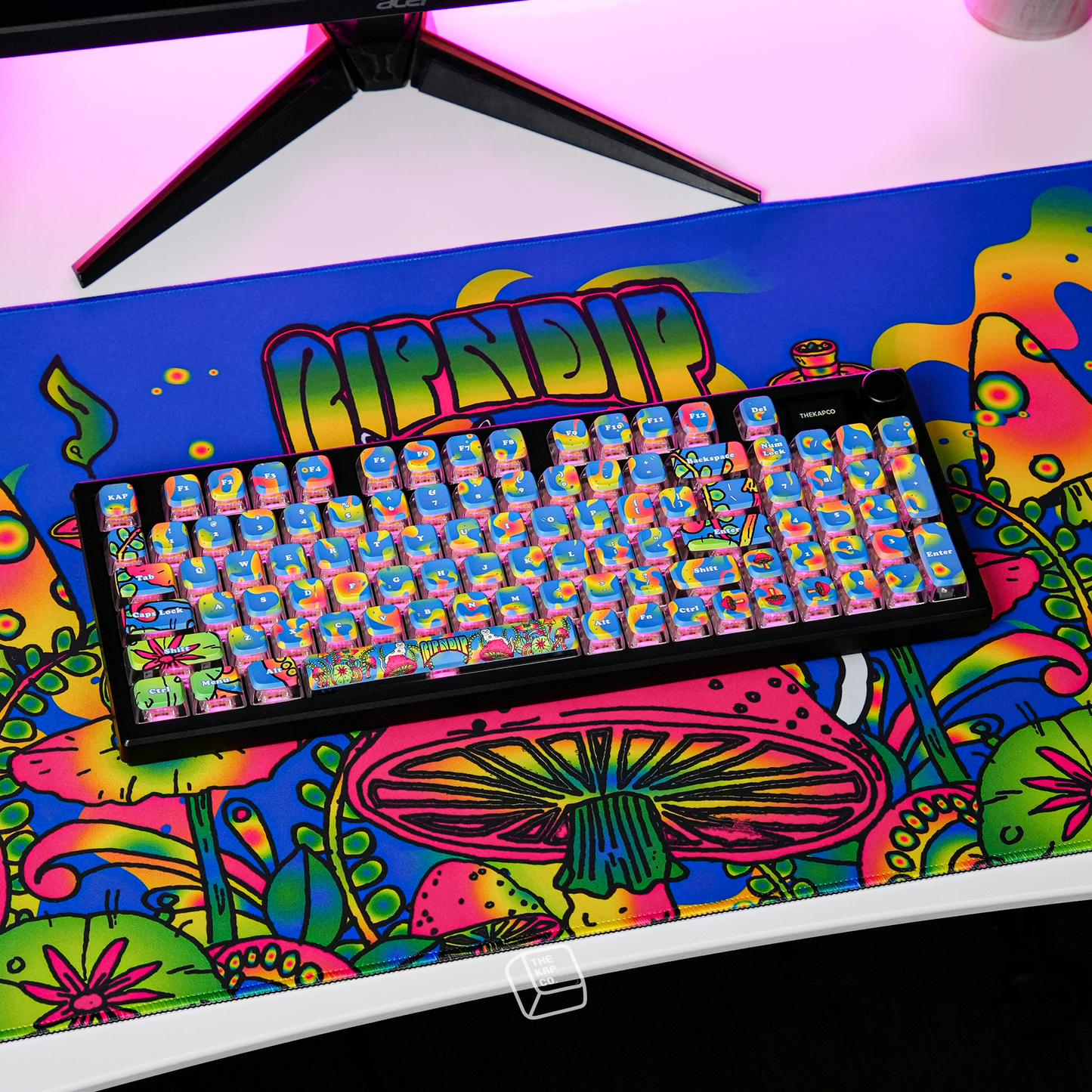 Psychedelic Keyboard Set (Asst)