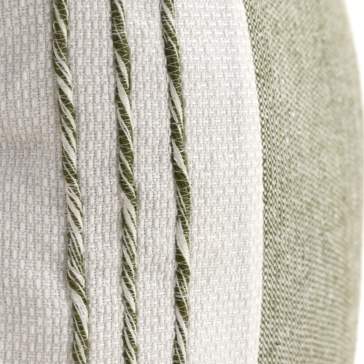 Woven Color Block Throw Pillow