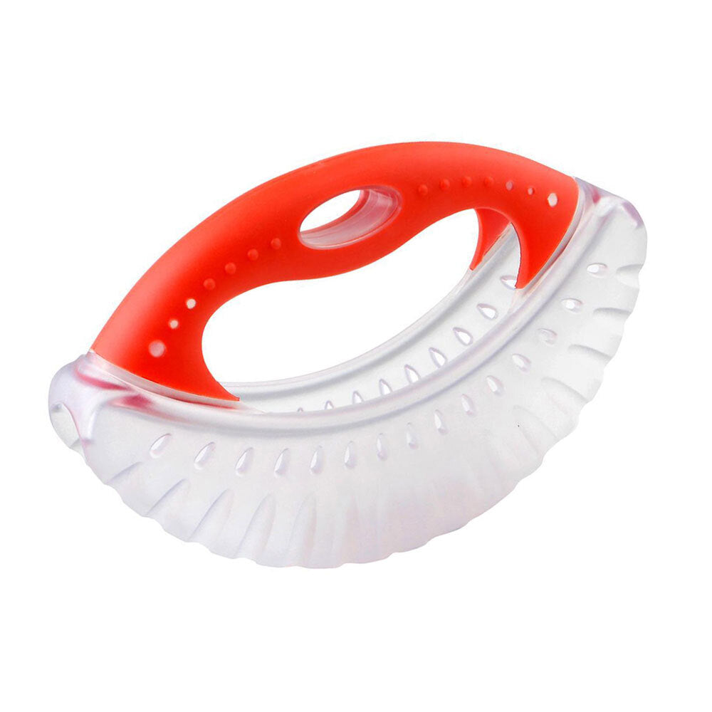 Dexas Silicone 19cm Mezzaluna Chopper Slicer (Red)