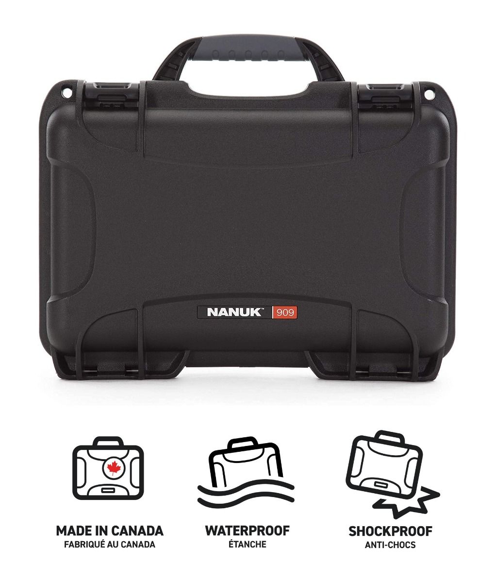 Nanuk 909 Case for GoPro HERO9/HERO10 (Black)