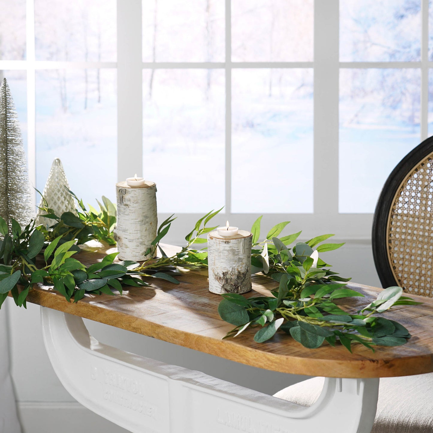 Eucalyptus Leaf Vines Garland
