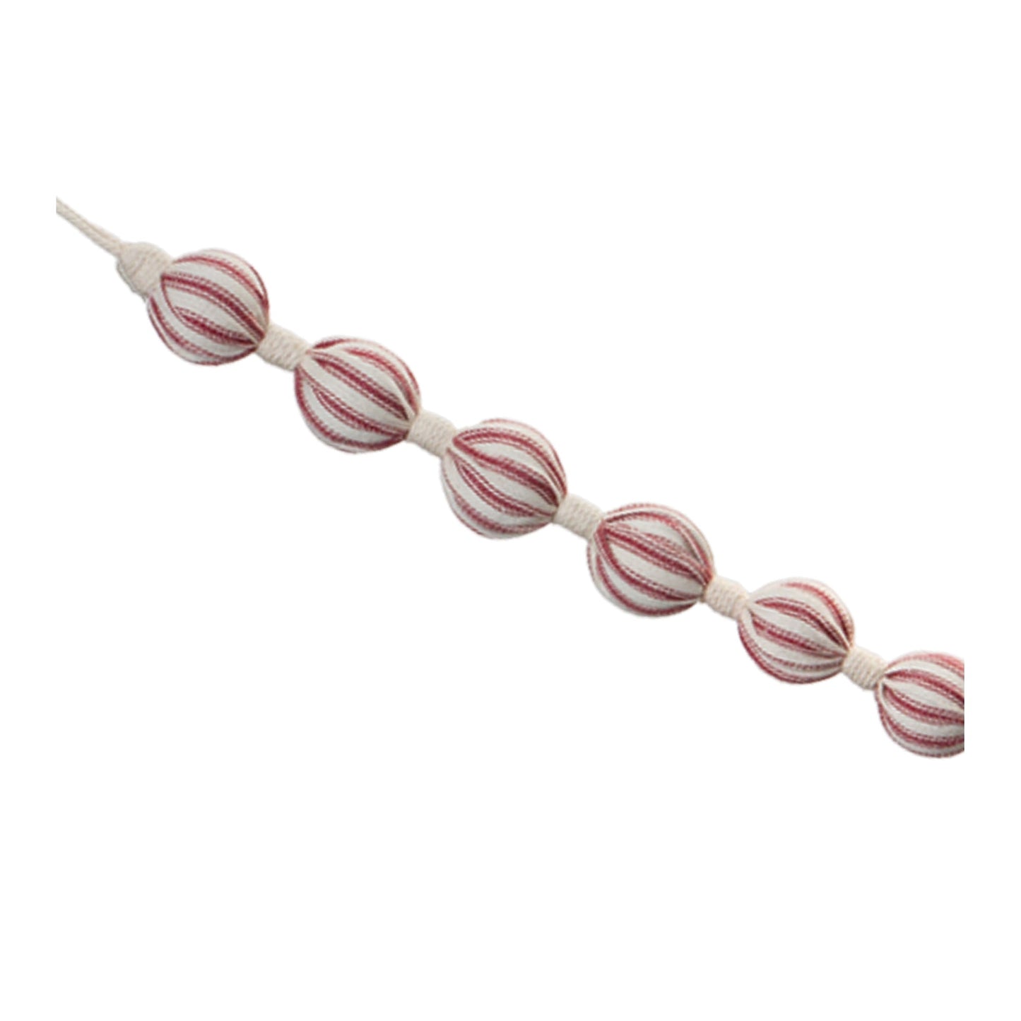 Fabric Ball String Garland, Set of 2