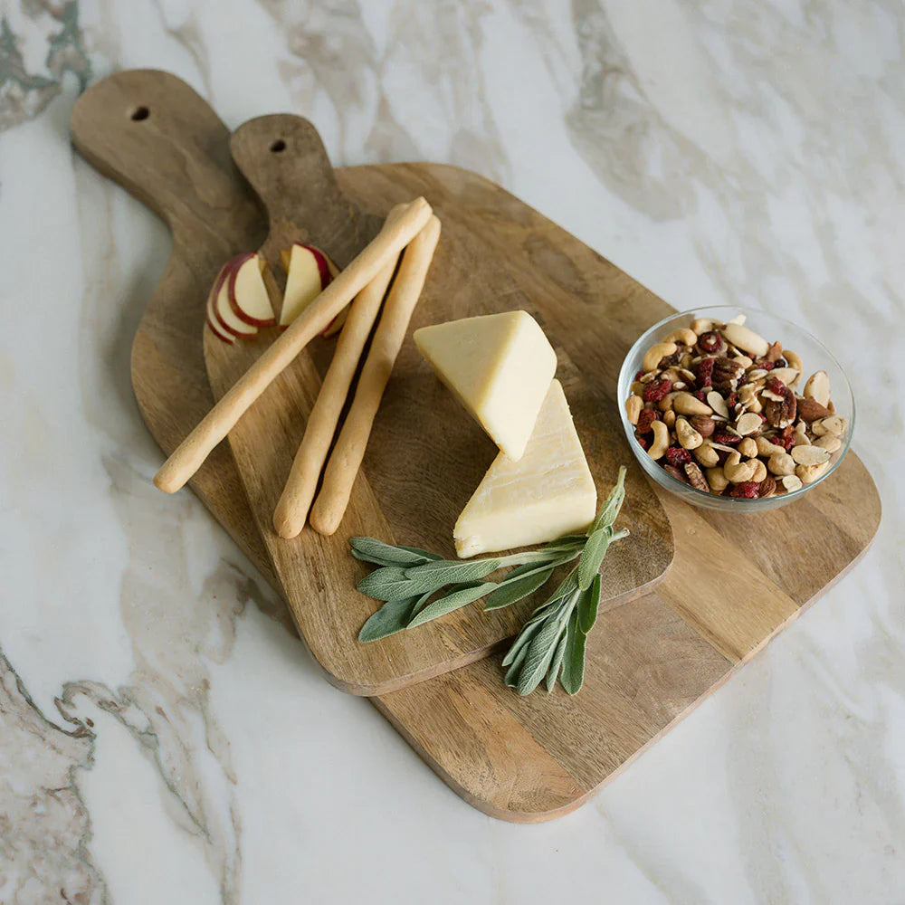 24" Mango Wood Serving Board with Handle