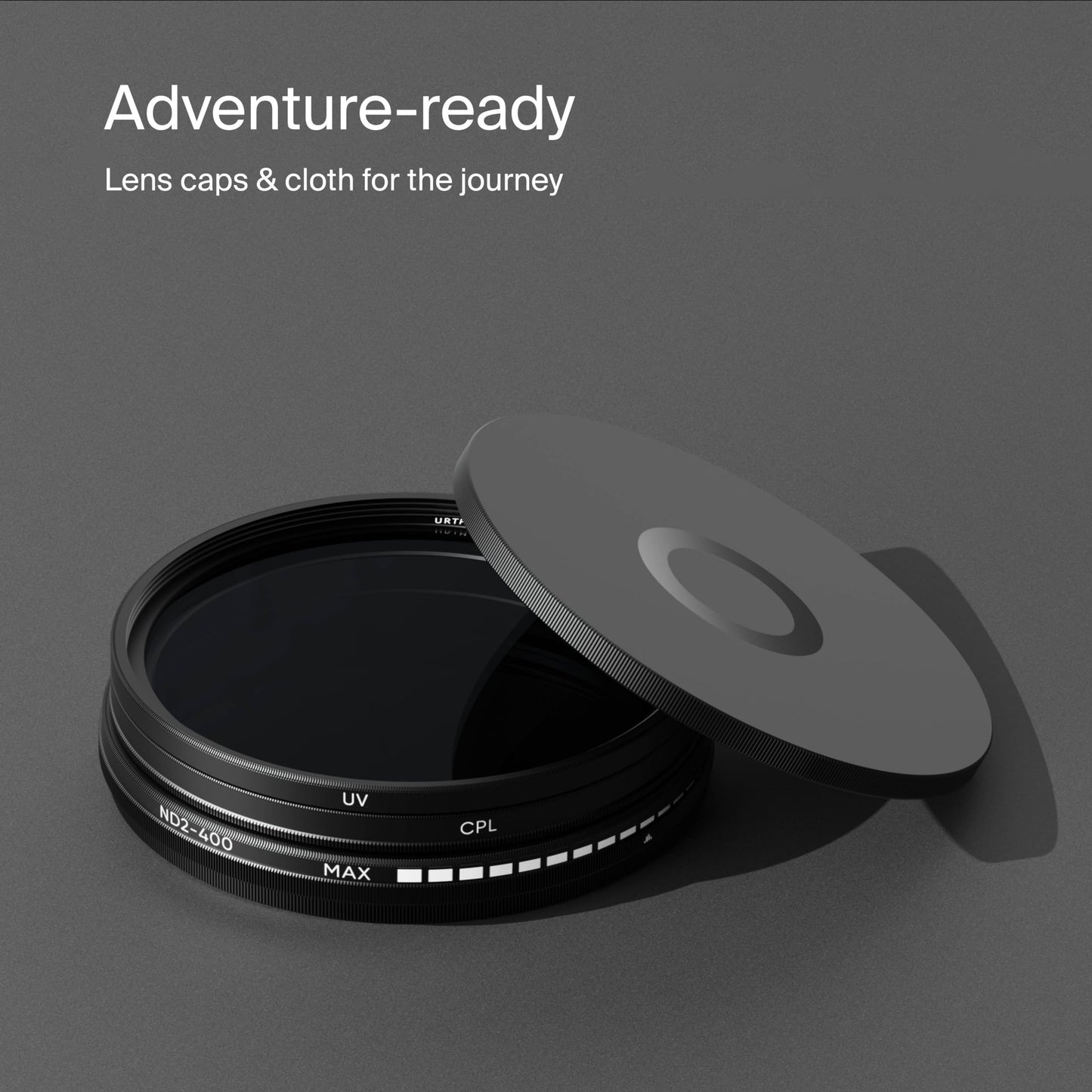 Urth 67mm UV, Circular Polarizing (CPL), ND2-400 Lens Filter Kit