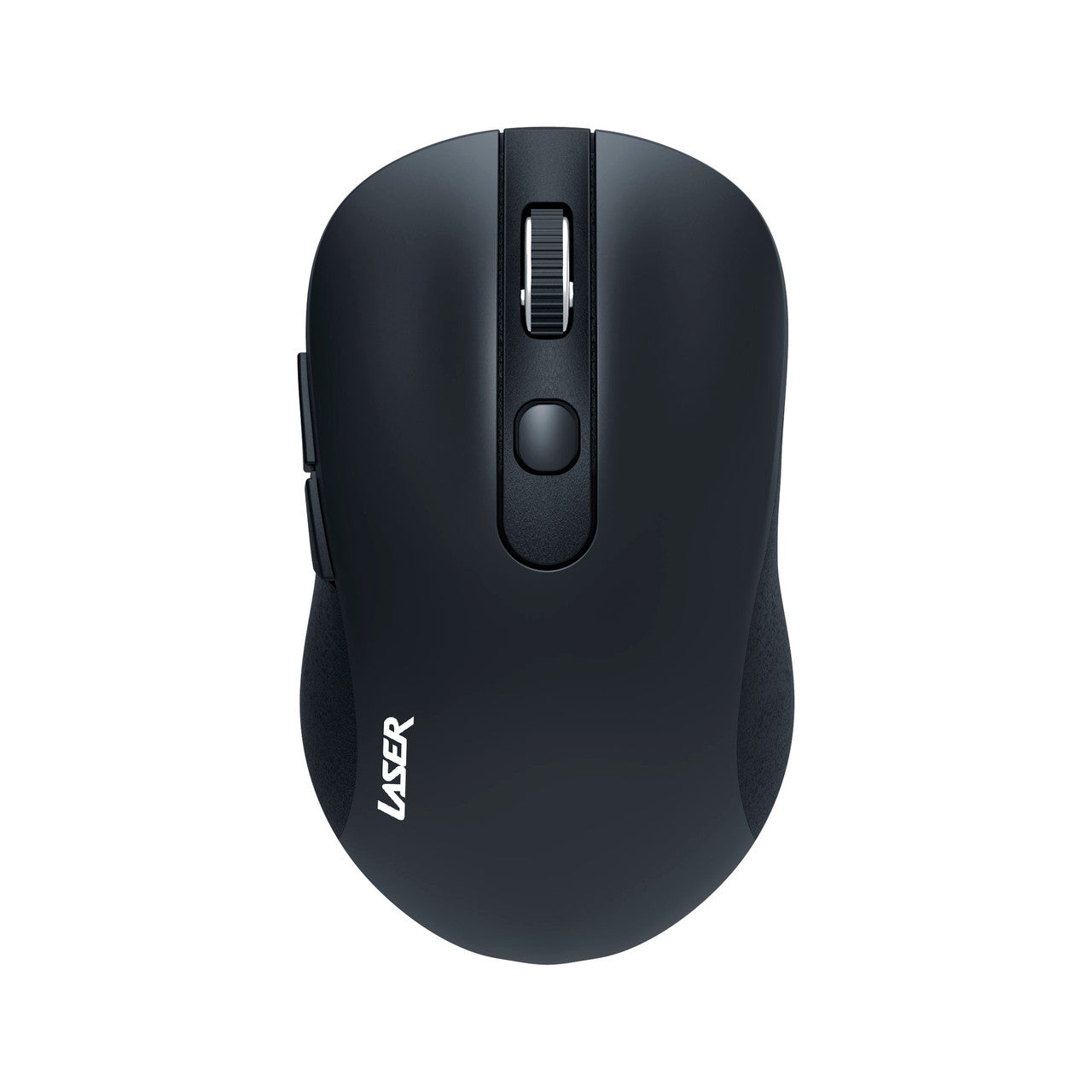 Laser Ergonomic Wireless Mouse for PC and Mac (Black)