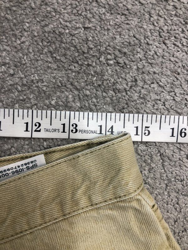 Wrangler Shorts Mens 32R Beige 606W1KH Bermuda Outdoor Workwear 100% Cotton