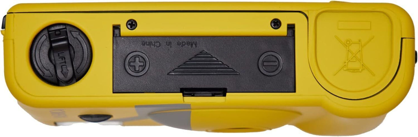 Yashica MF-1 Snapshot Reusable 35mm Film Camera Set (Yellow)