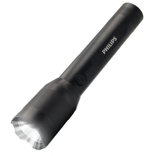 Philips SFL5805R Rechargeable LED Flashlight 1200 Lumens (Black)