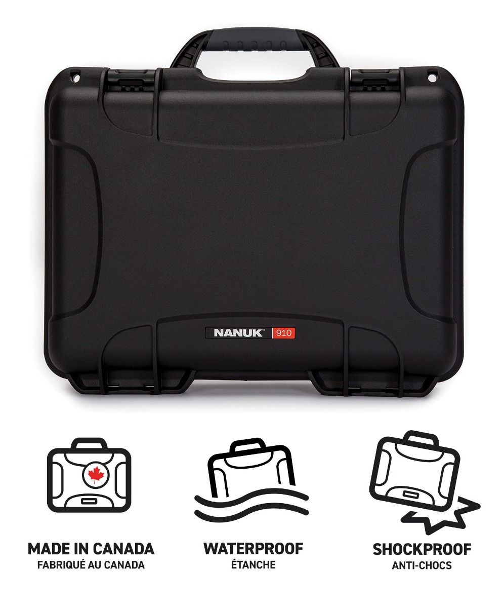 Nanuk 910 Case for (4 sets) GoPro HERO9/HERO10 (Black)