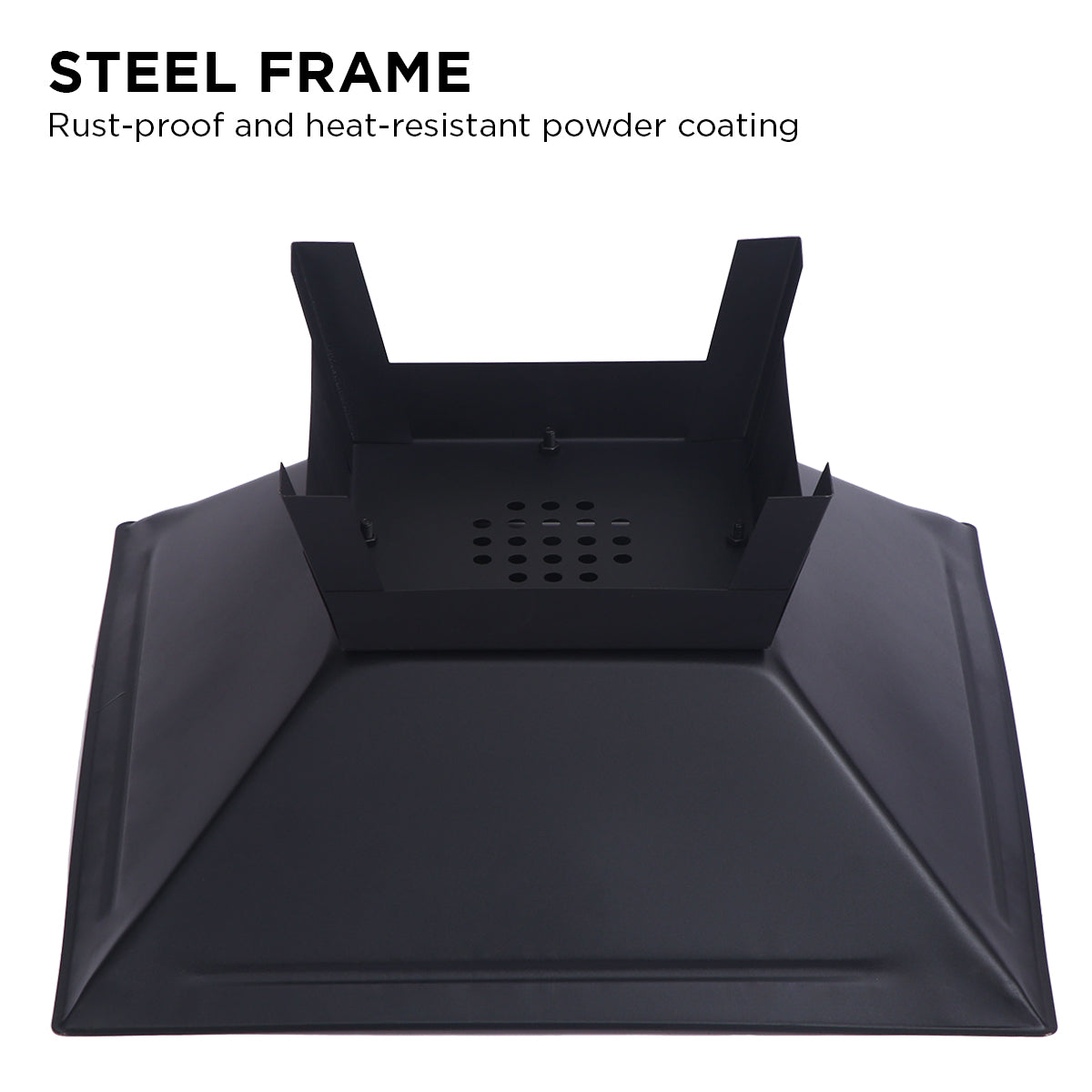 Wallaroo Portable 2-in-1 Outdoor Fire Pit with Cover for BBQ & Camping