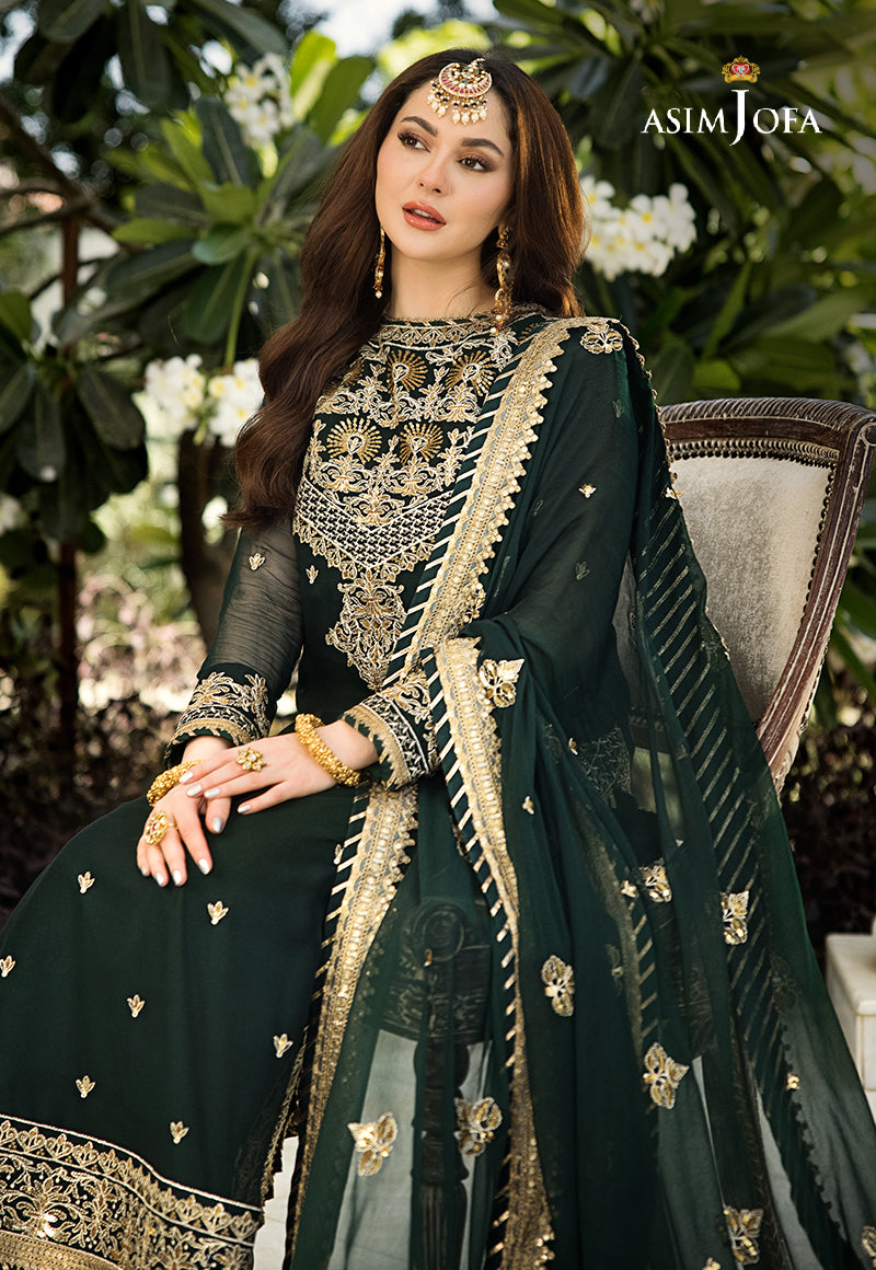 AJZS-04 EMBROIDERED CHIFFON 3 PCS