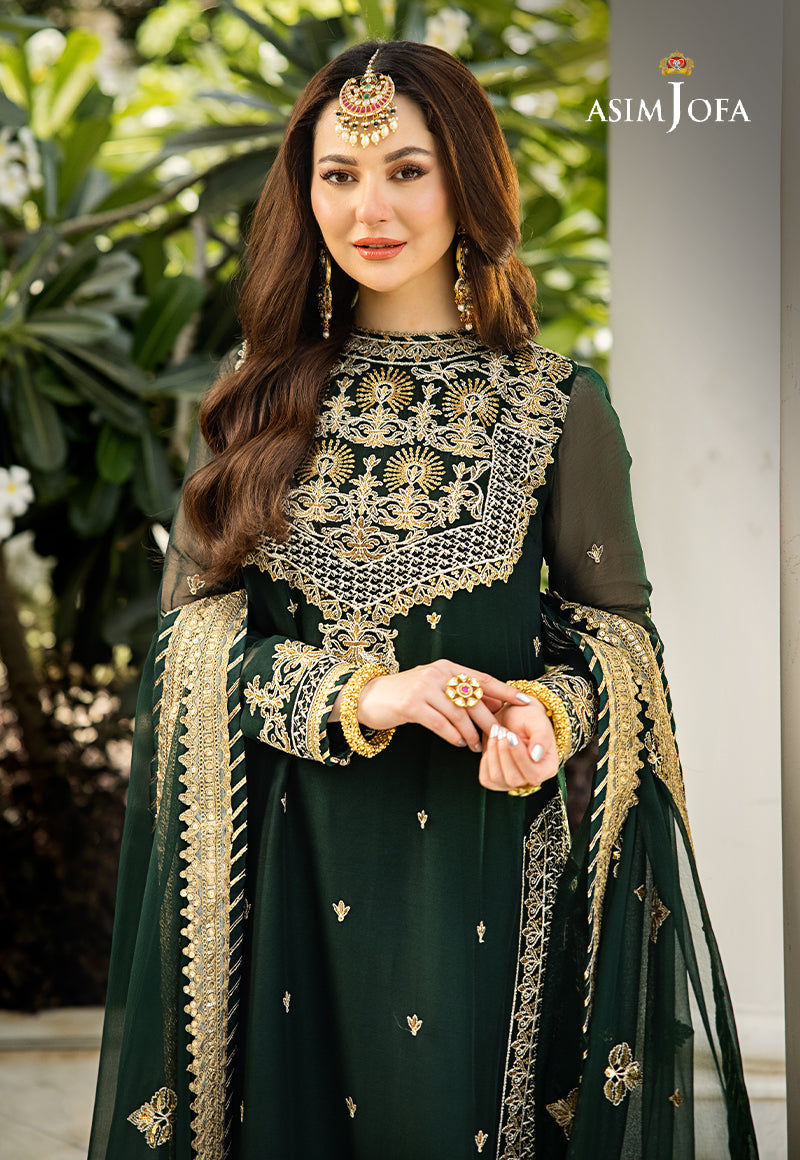 AJZS-04 EMBROIDERED CHIFFON 3 PCS