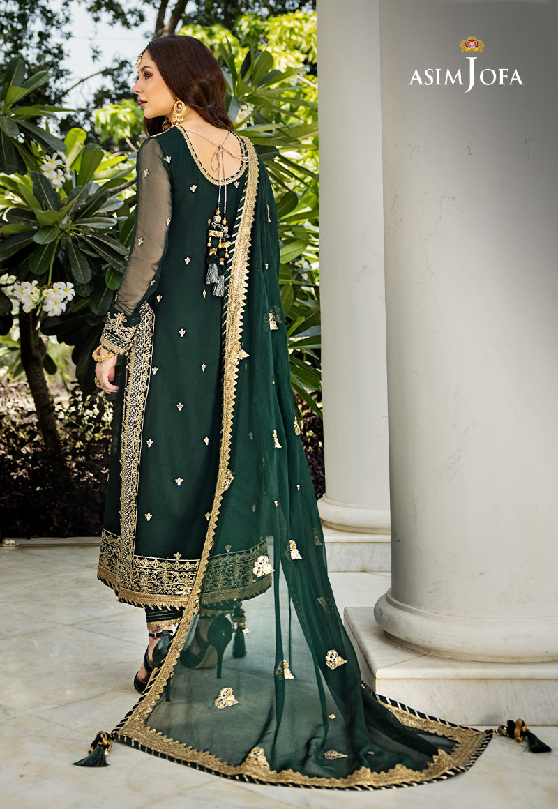 AJZS-04 EMBROIDERED CHIFFON 3 PCS