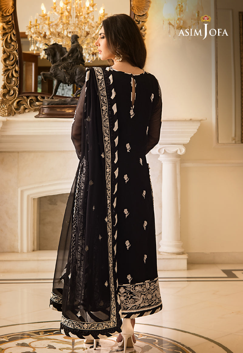 AJZS-02 EMBROIDERED CHIFFON 3 PCS