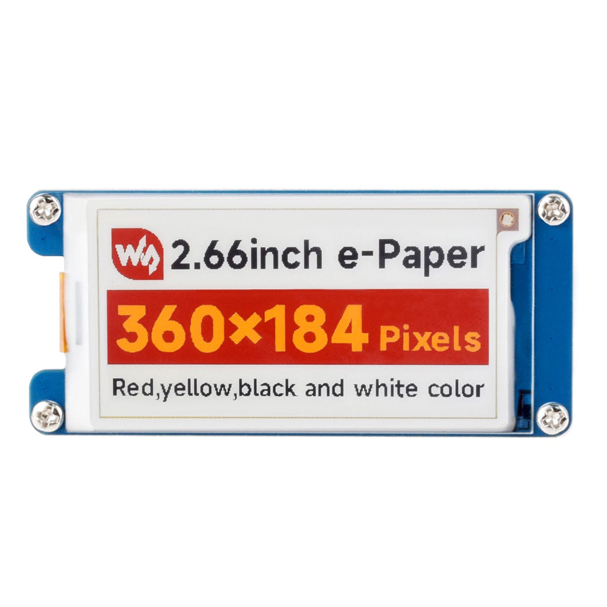 2.66" e-Paper Module (360x184)