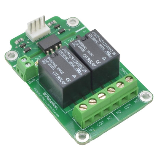 2 Channel Isolated Relay Breakout – 24V