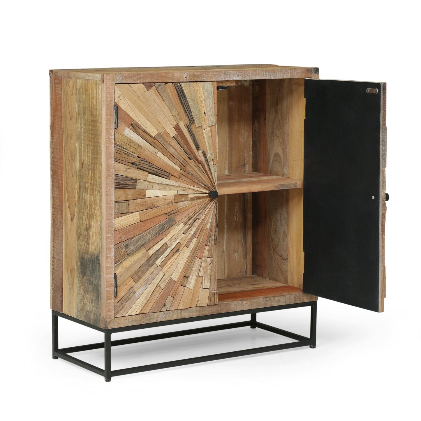2-Door Cabinet with Two Shelves