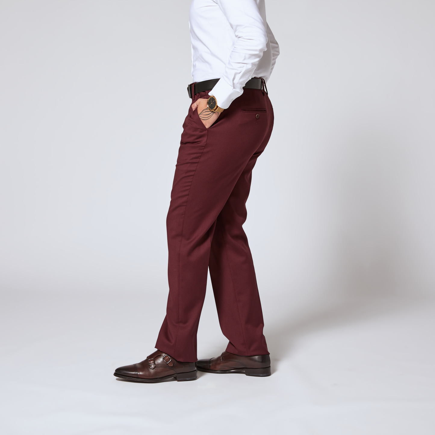 The Georgie Burgundy Dress Pants