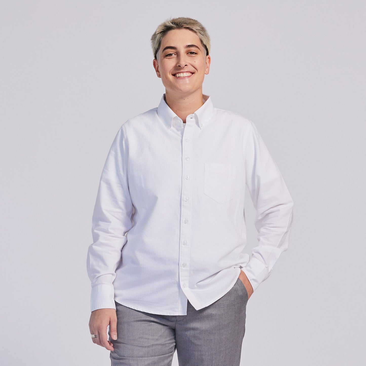 White Oxford Shirt