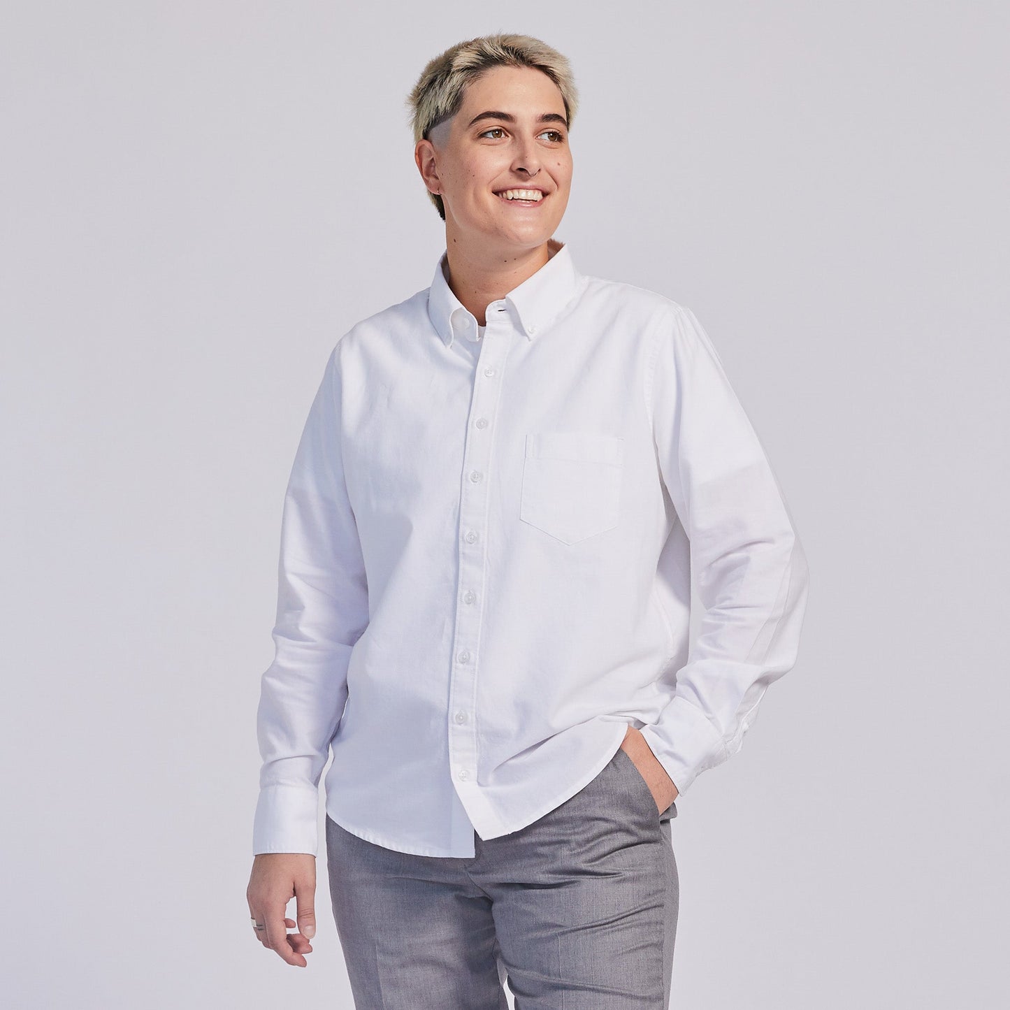 White Oxford Shirt