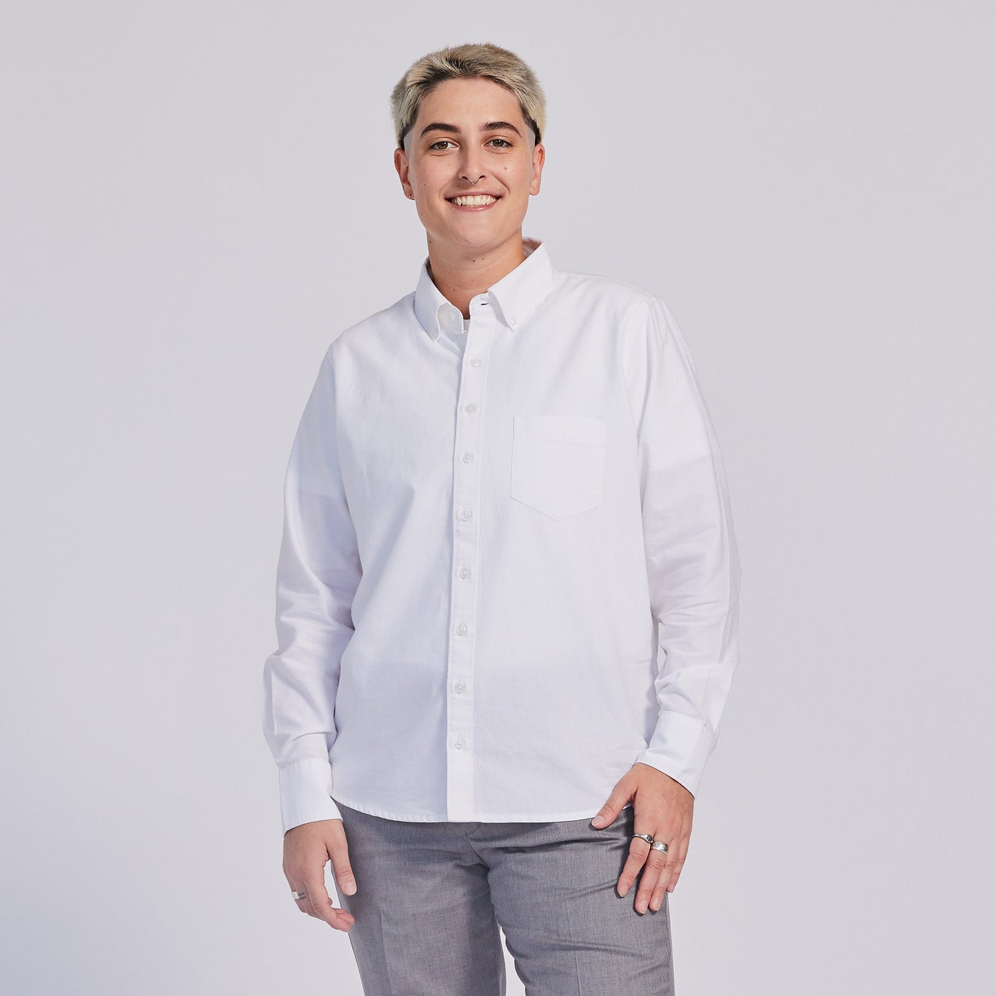 White Oxford Shirt
