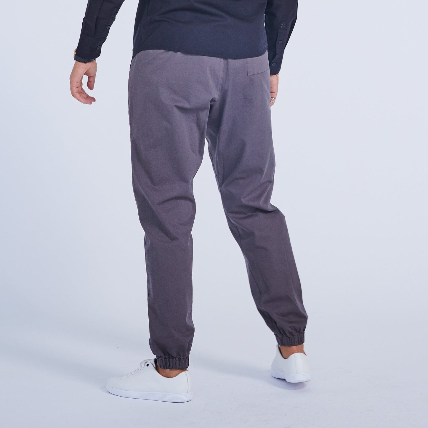 The Graf Asphalt Stretch Waistband Pant