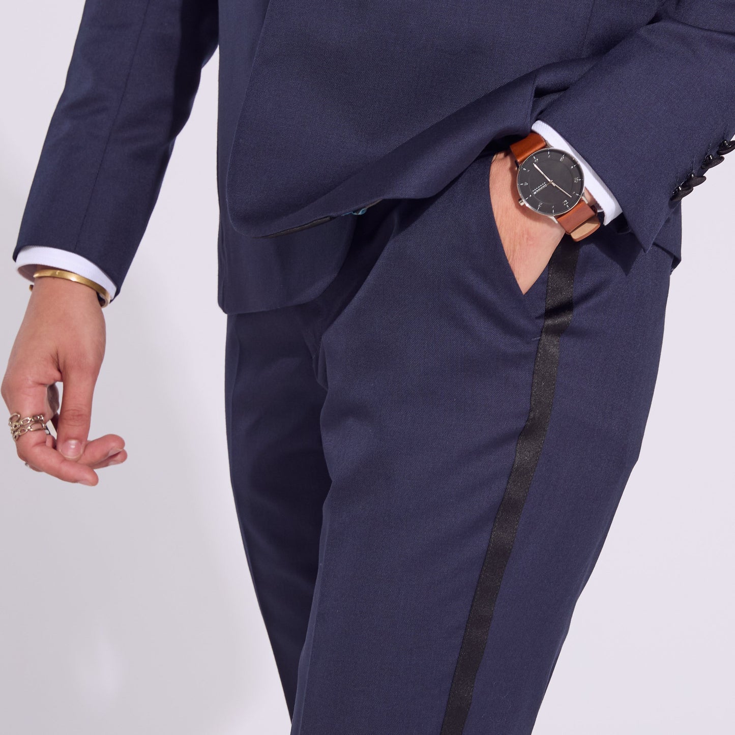 The Kirrin Midnight Tuxedo Pants