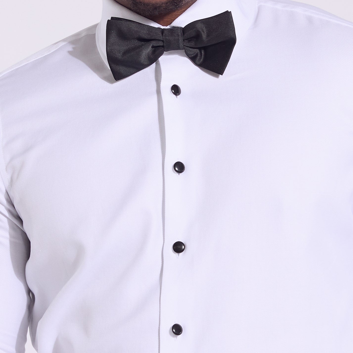 The Kirrin White Tuxedo Shirt