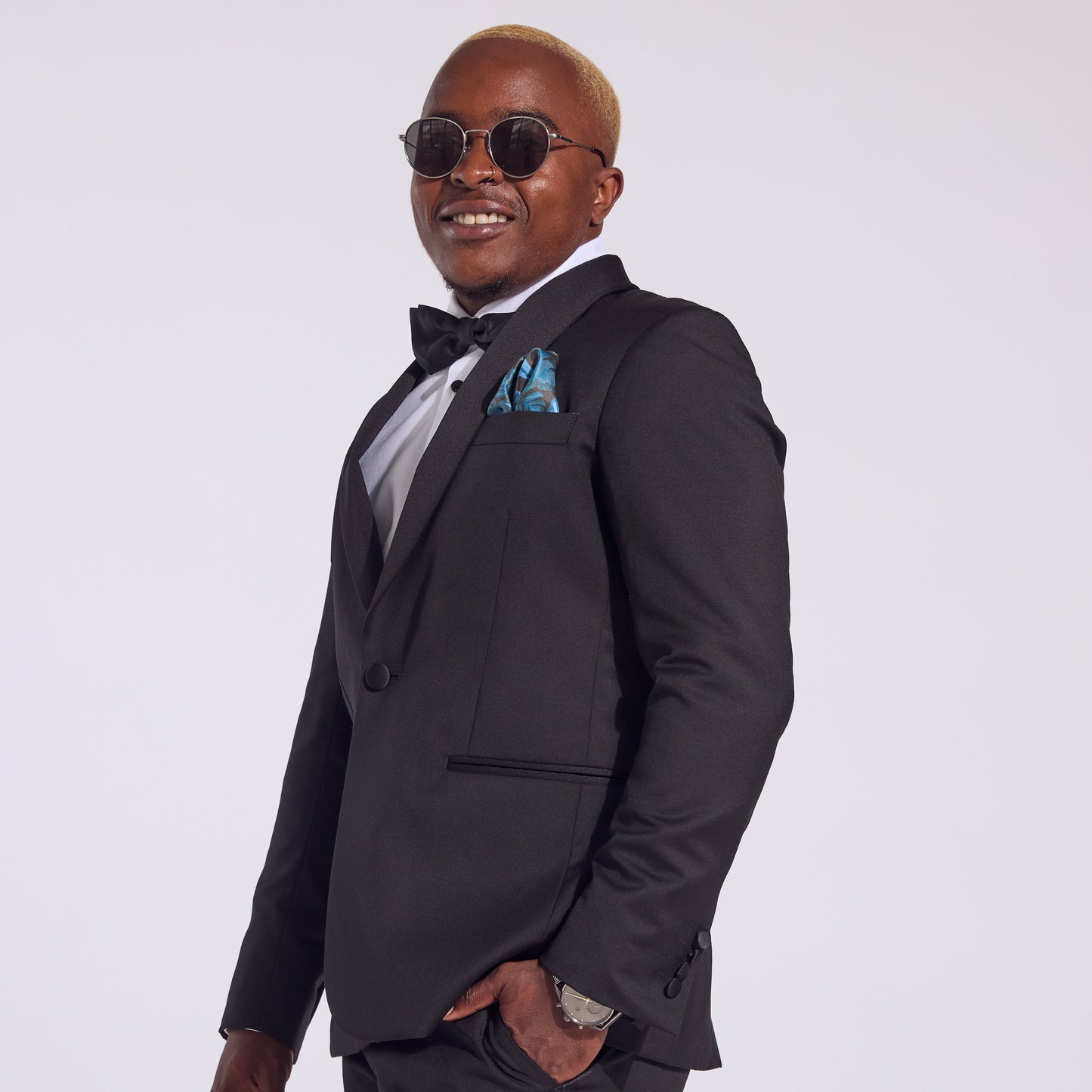 The Kirrin Noir Tuxedo Suit Blazer