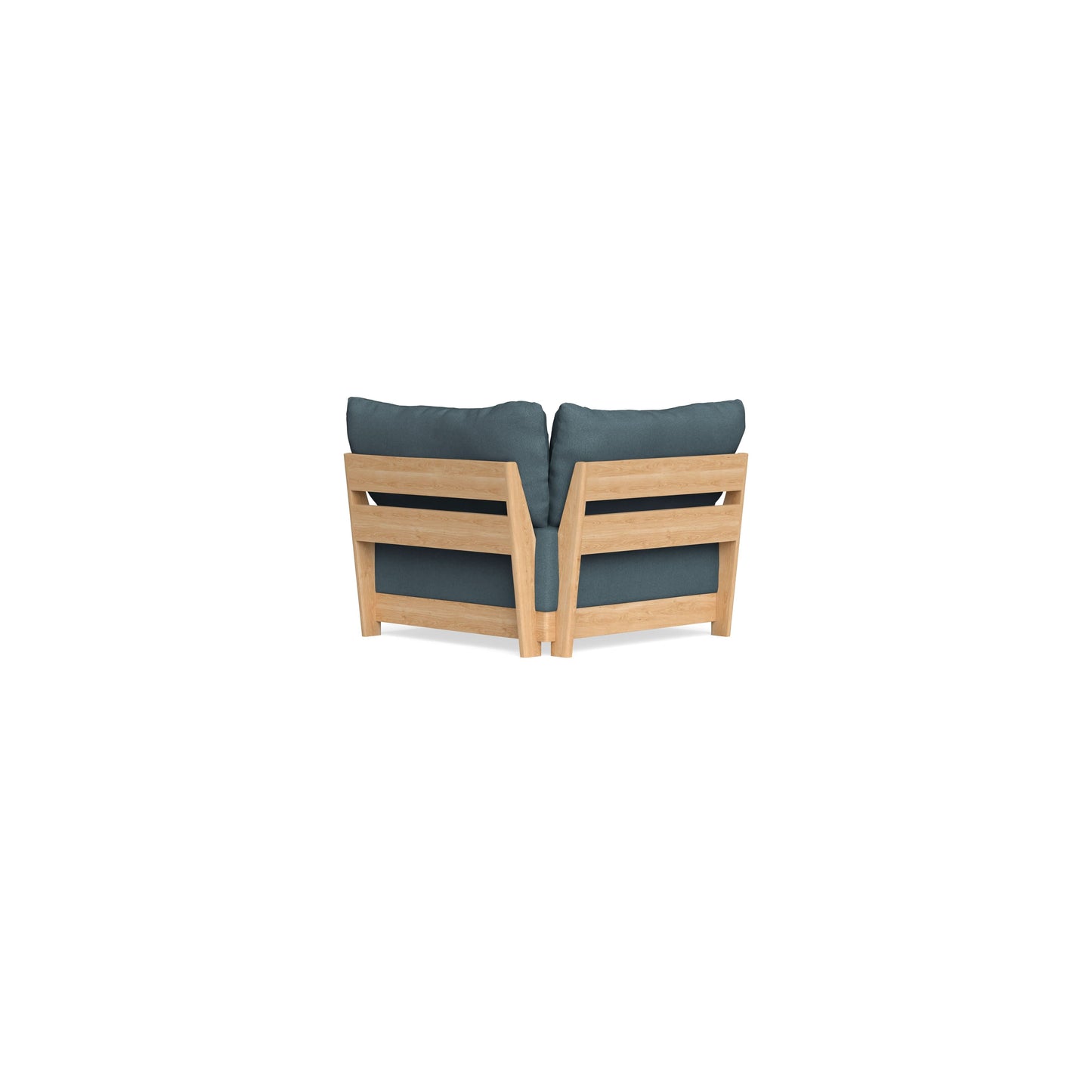 Slipcover Only - Modular Bondi Corner Chair in Slate Blue
